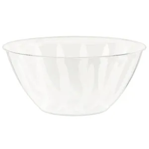 Swirl Bowl Clear - Plastic 1.8L