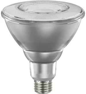 Sylvania 40906 Natural LED Bulb, Spotlight, PAR38 Lamp, 90 W Equivalent, E26 Lamp Base, Dimmable, Clear, Daylight Light :EA: QUANTITY: 1