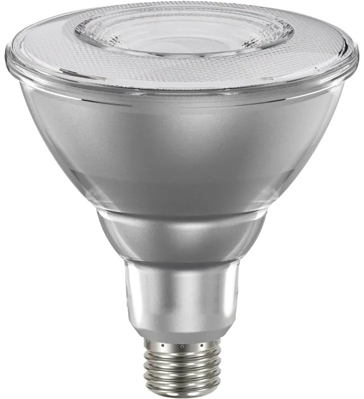 Sylvania 40906 Natural LED Bulb, Spotlight, PAR38 Lamp, 90 W Equivalent, E26 Lamp Base, Dimmable, Clear, Daylight Light :EA: QUANTITY: 1