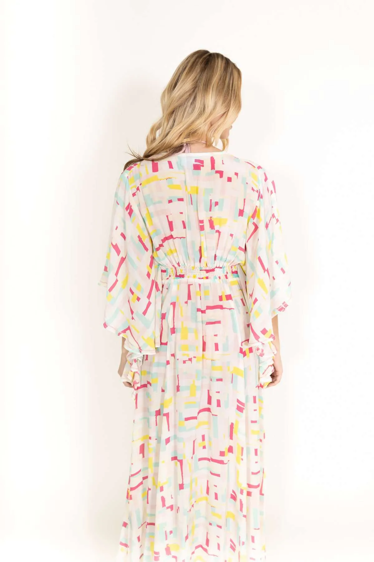 Taj Colorful Coverup
