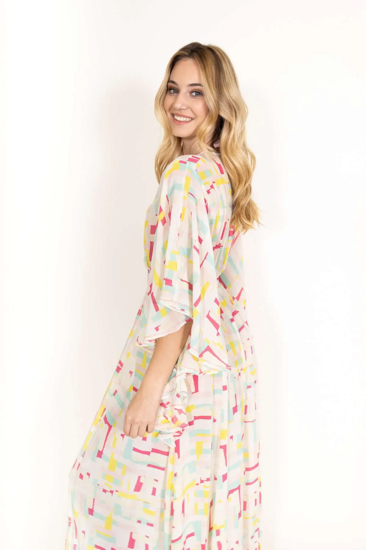 Taj Colorful Coverup