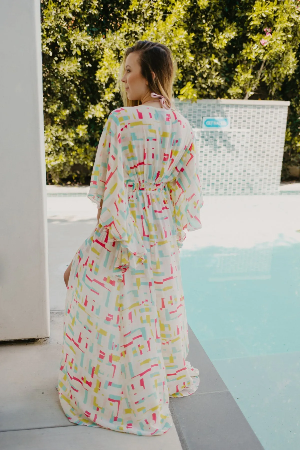 Taj Colorful Coverup