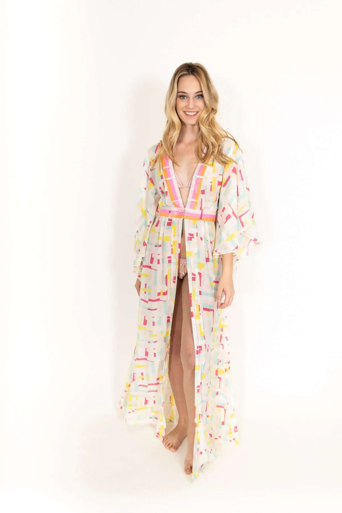 Taj Colorful Coverup