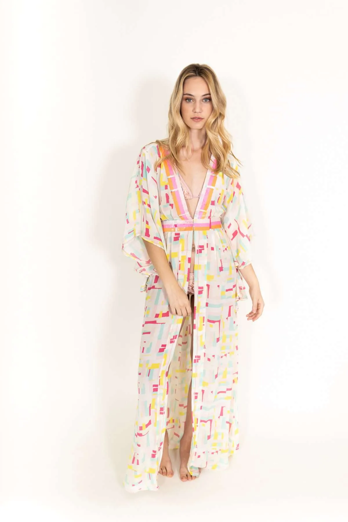 Taj Colorful Coverup