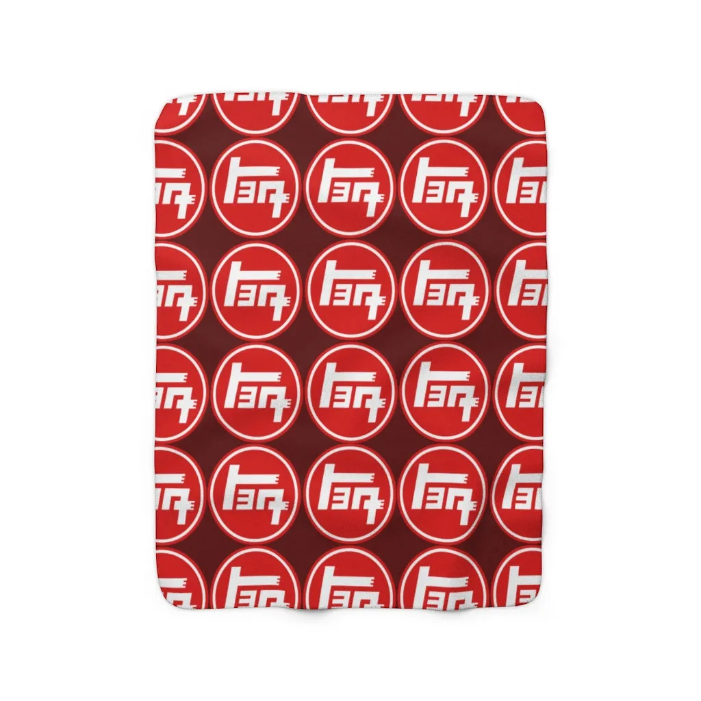 TEQ Toyota Sherpa Fleece Blanket by Reefmonkey BROWN
