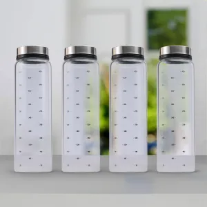 The Better Home Ceramic Salt & Pepper Shakers Set (White - Pack of 4) | Moisture-Proof Seasoning Shakers with Stand | Salt & Pepper Containers | Salt & Pepper Container/Set for Dining Table