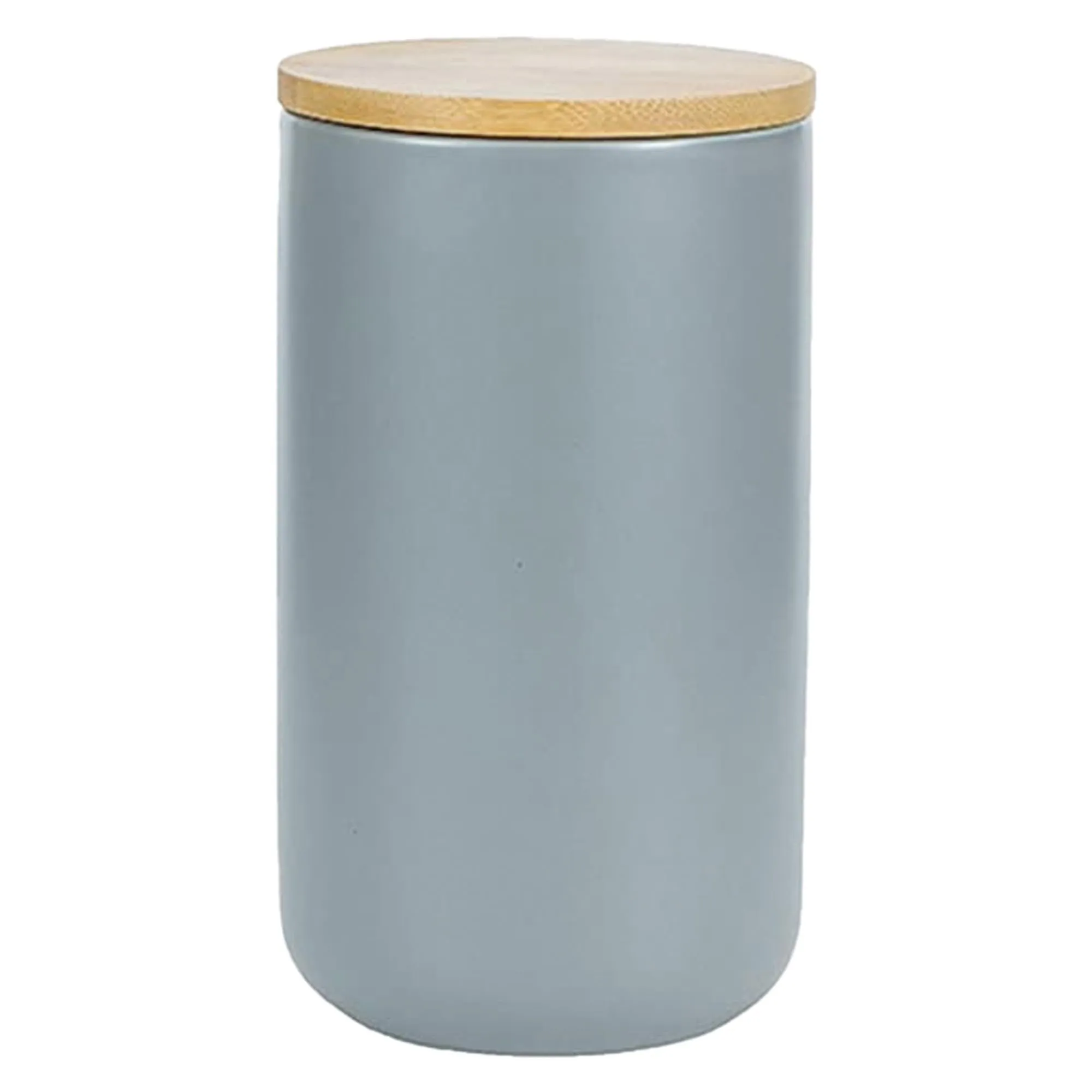 The Better Home Terra Series Ceramic Jar For Kitchen Storage 100ml (1Pcs) | Storage Box For Kitchen | Airtight Container For Kitchen Storage Set | Spice Jar (Grey)