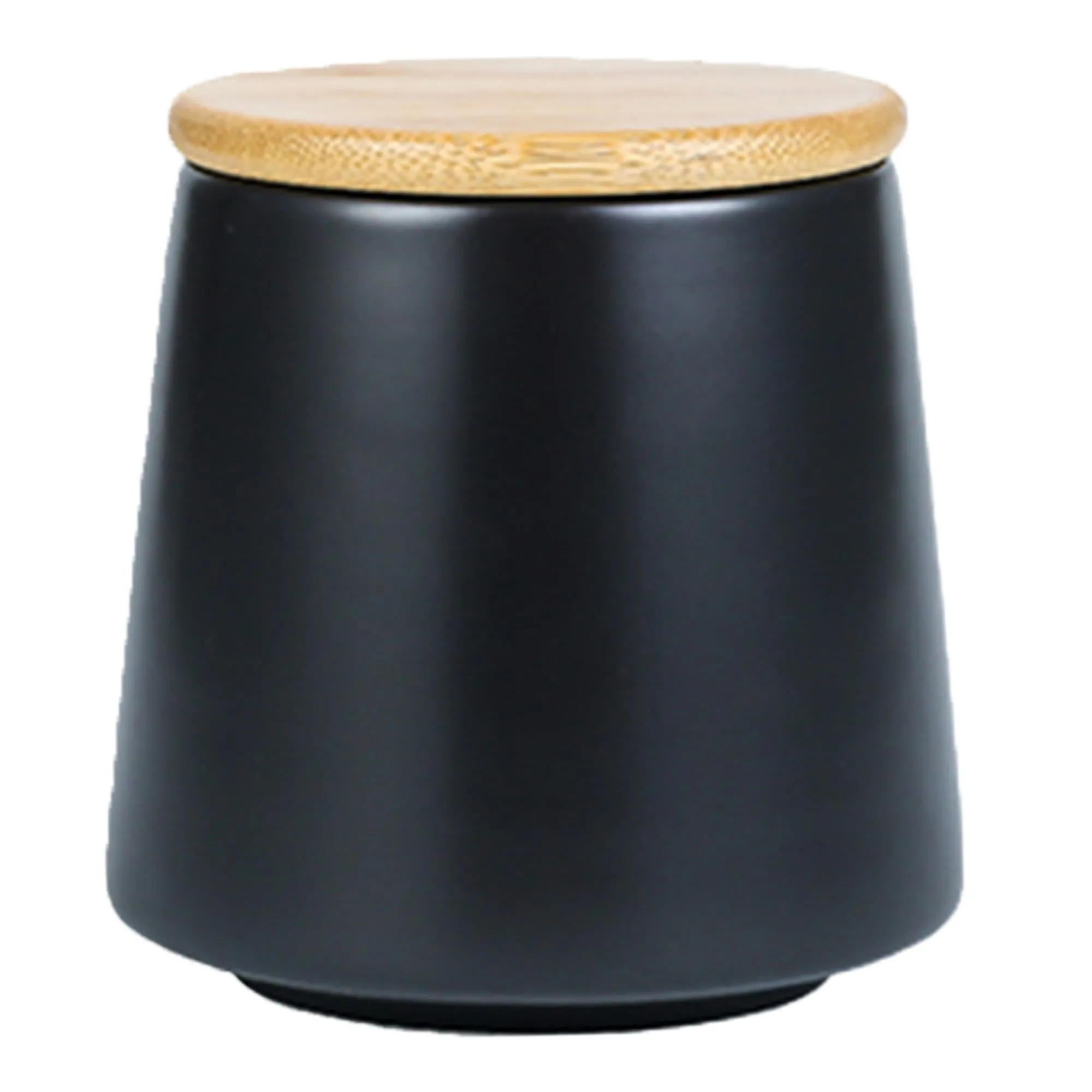 The Better Home UMAI Ceramic Jar | 500ml | Black | YX01-S-BK