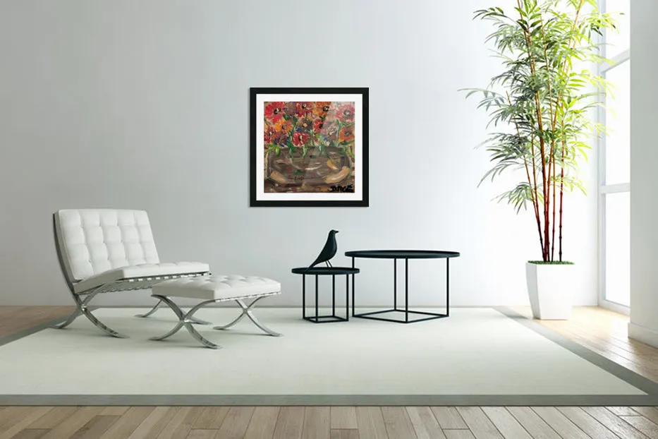 The Happy Flowers Original Artwork by Deanna Caroon