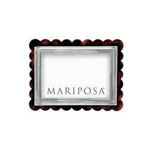 Tortoise Scallop Signature 4x6 Frame