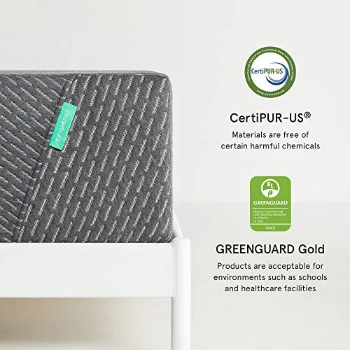 TUFT & NEEDLE 2020 Mint Full Mattress - Extra Cooling Adaptive Foam with Ceramic Cooling Gel and Edge Support - Antimicrobial Protection Powered by HEIQ - CertiPUR-US - 100 Night Trial