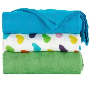 Tula Blanket - Rainbow Hearts Oliver (Set)