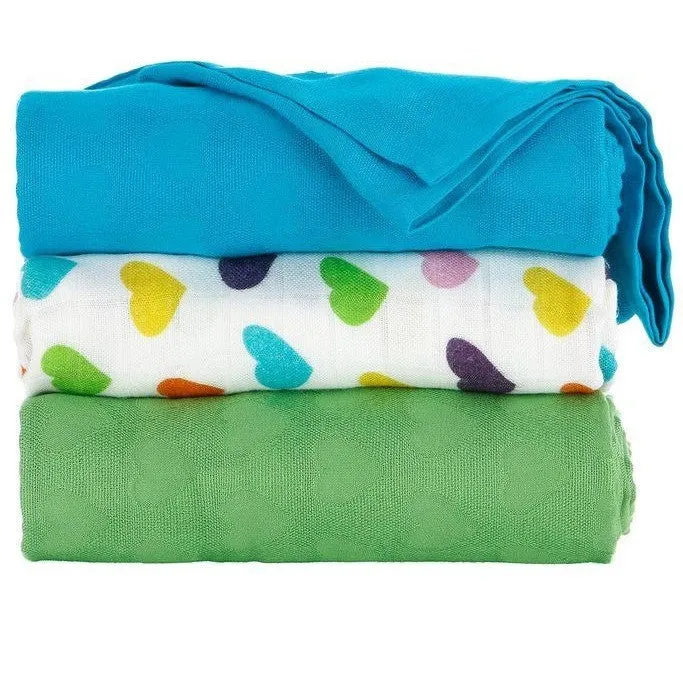 Tula Blanket - Rainbow Hearts Oliver (Set)