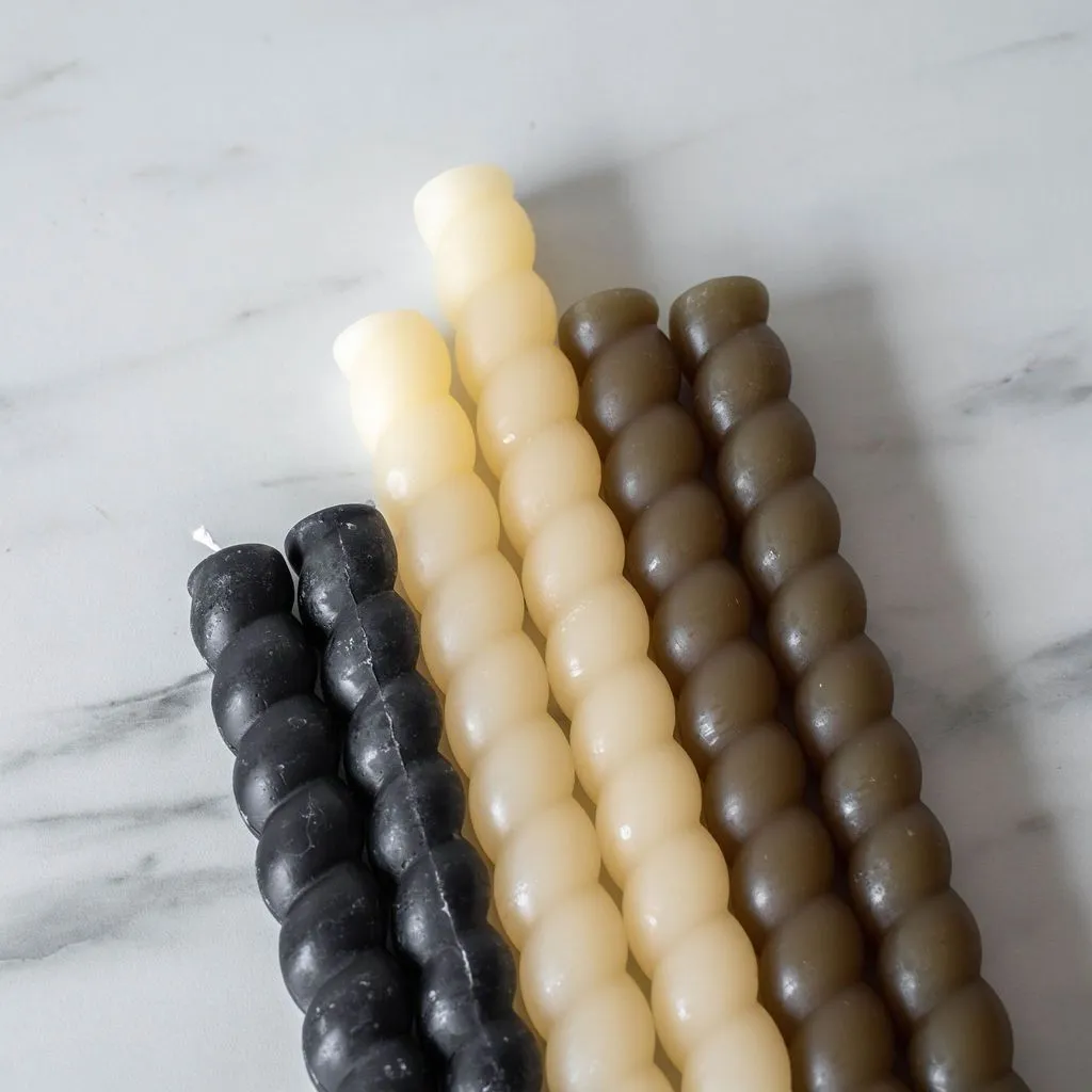 Twisted Taper Candles
