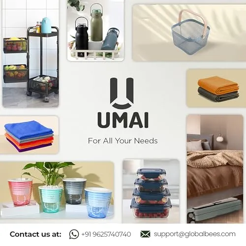 UMAI Scented Candles (11Hrs Burn Time) Teak Wood Scented Candles for Gift | Scented Candles for Home Decor | Scented Candles for Bedroom Bathroom | Home Decor Items | Aroma Candle