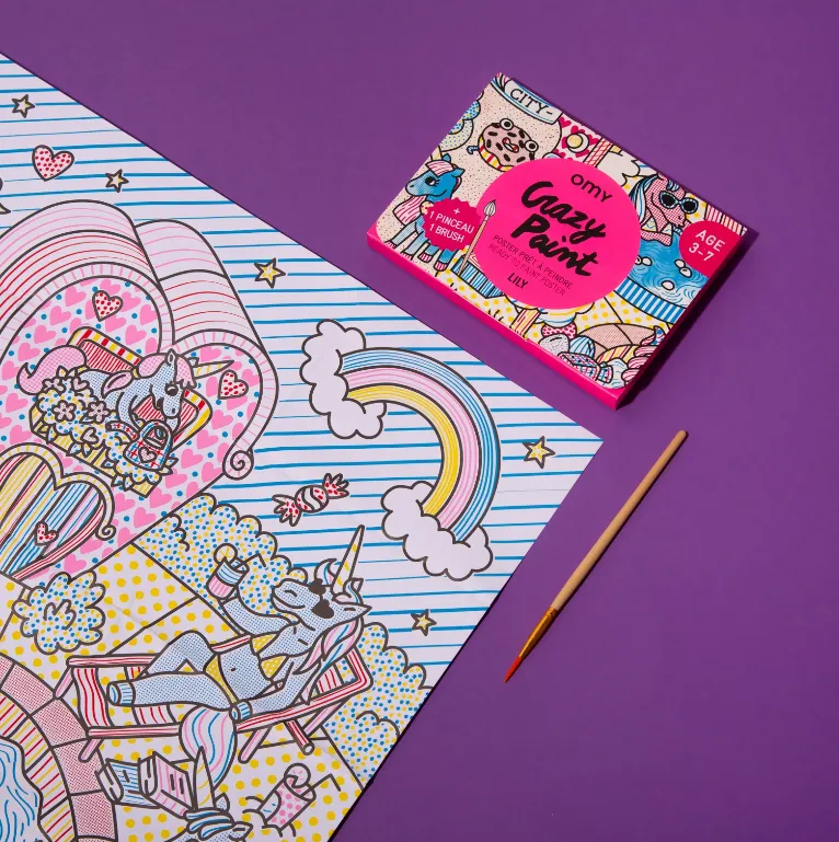 Unicorn - Body art set