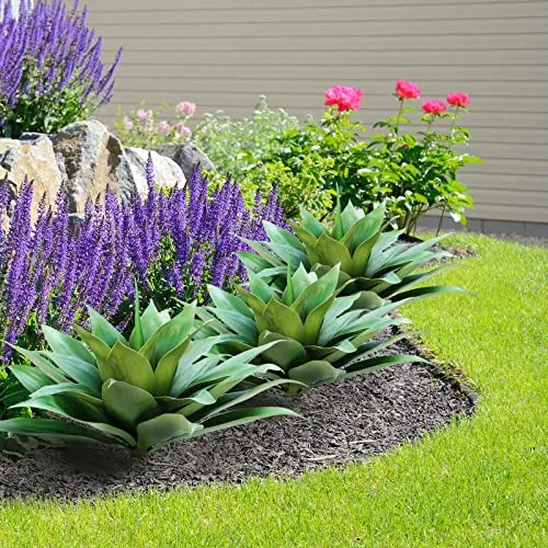 Velener Outdoor Agave Plant UV Resistant 28 Inch Color Green