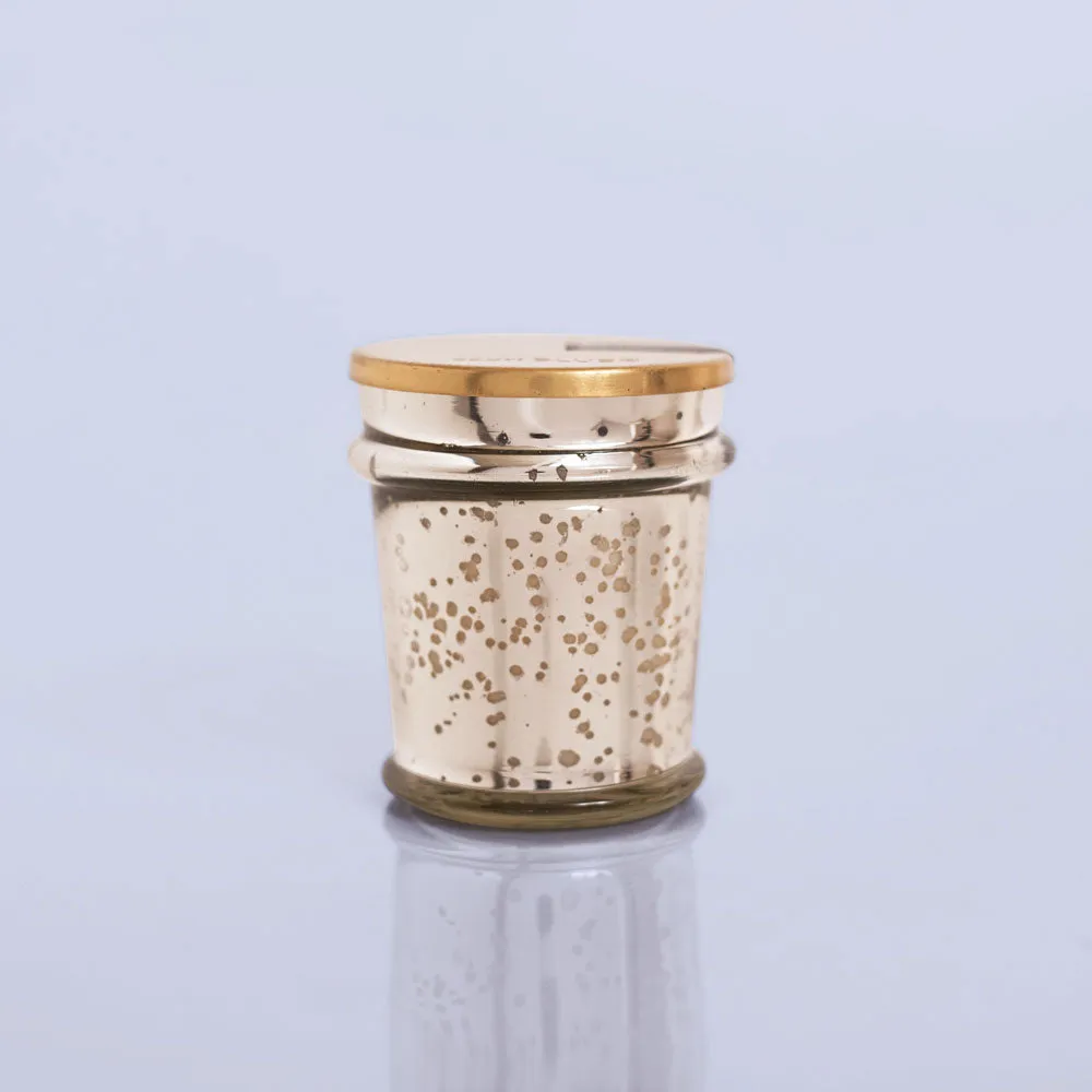 VOLCANO MERCURY FOUND GLASS CANDLE