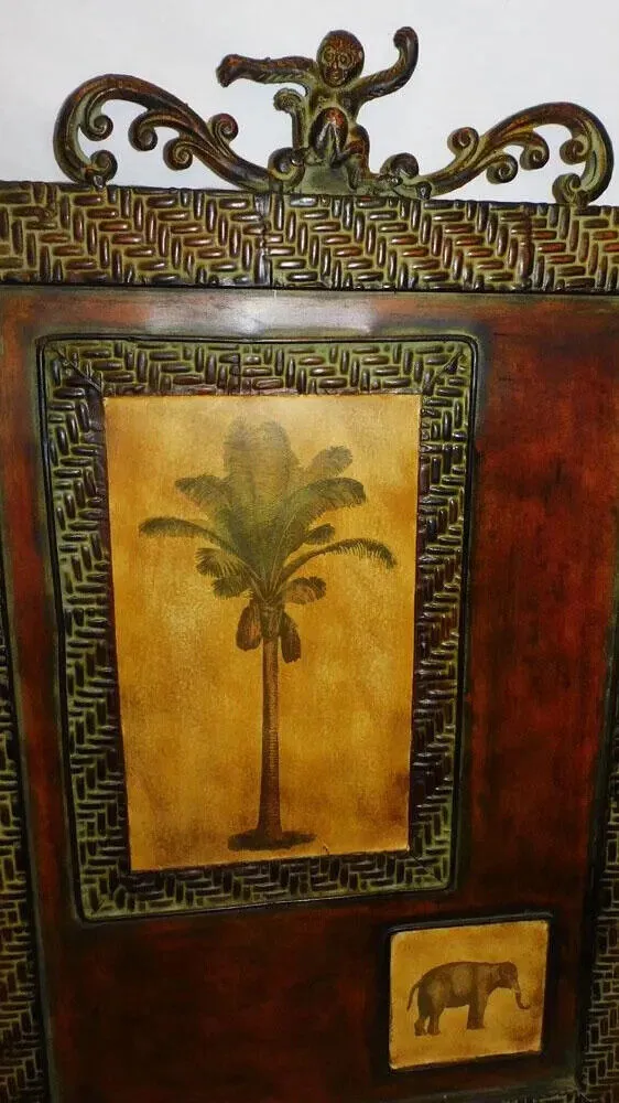 Wall Hanging, Decor, Pair, Painted, Embossed Metal Decorative Wall Decor!!