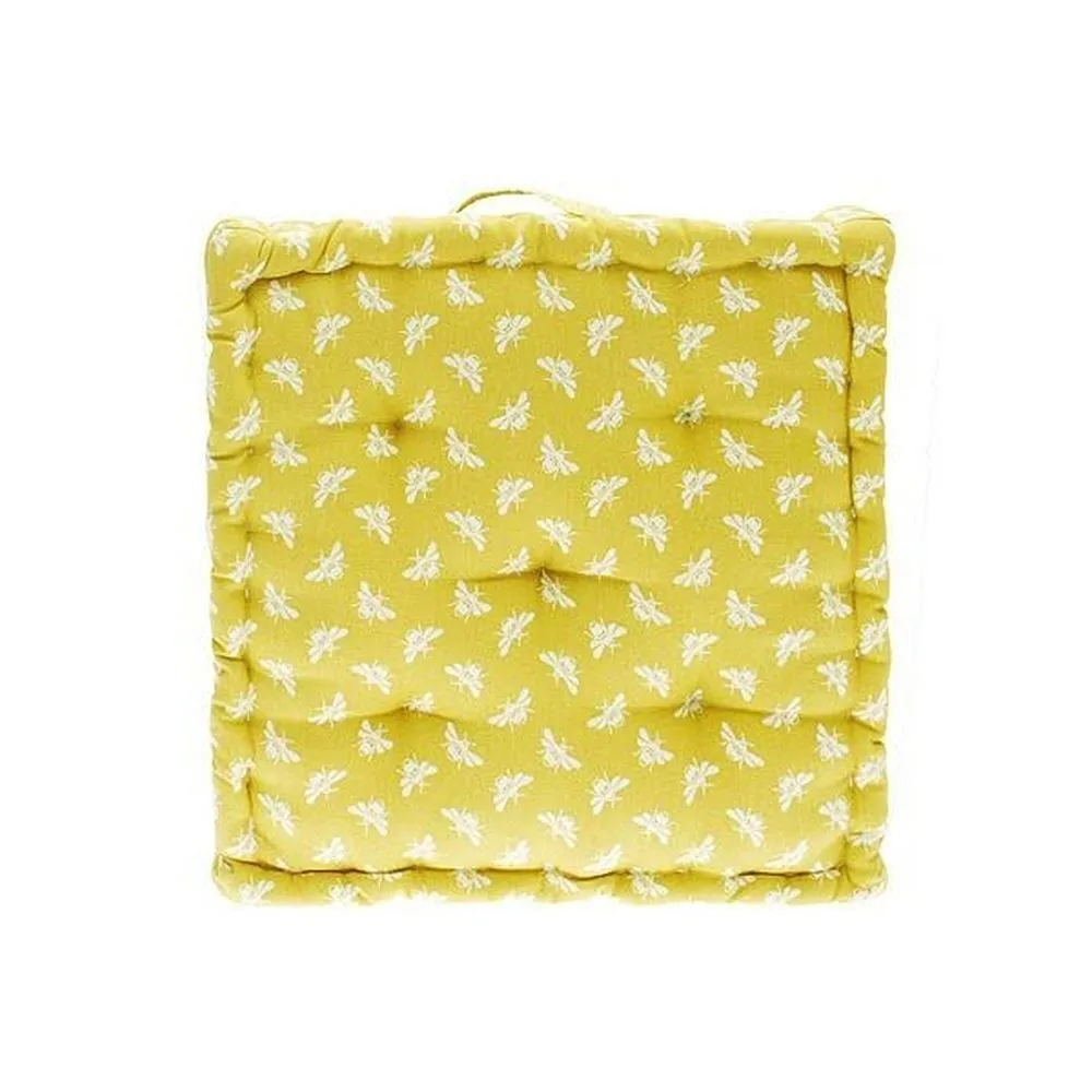 Walton & Co 43cm Bee Mattress Cushion - Ochre