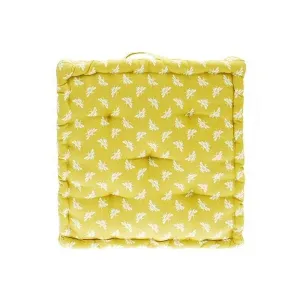 Walton & Co 43cm Bee Mattress Cushion - Ochre