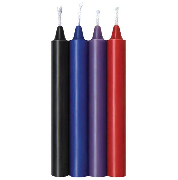 Wax Play Candles 4-Pack