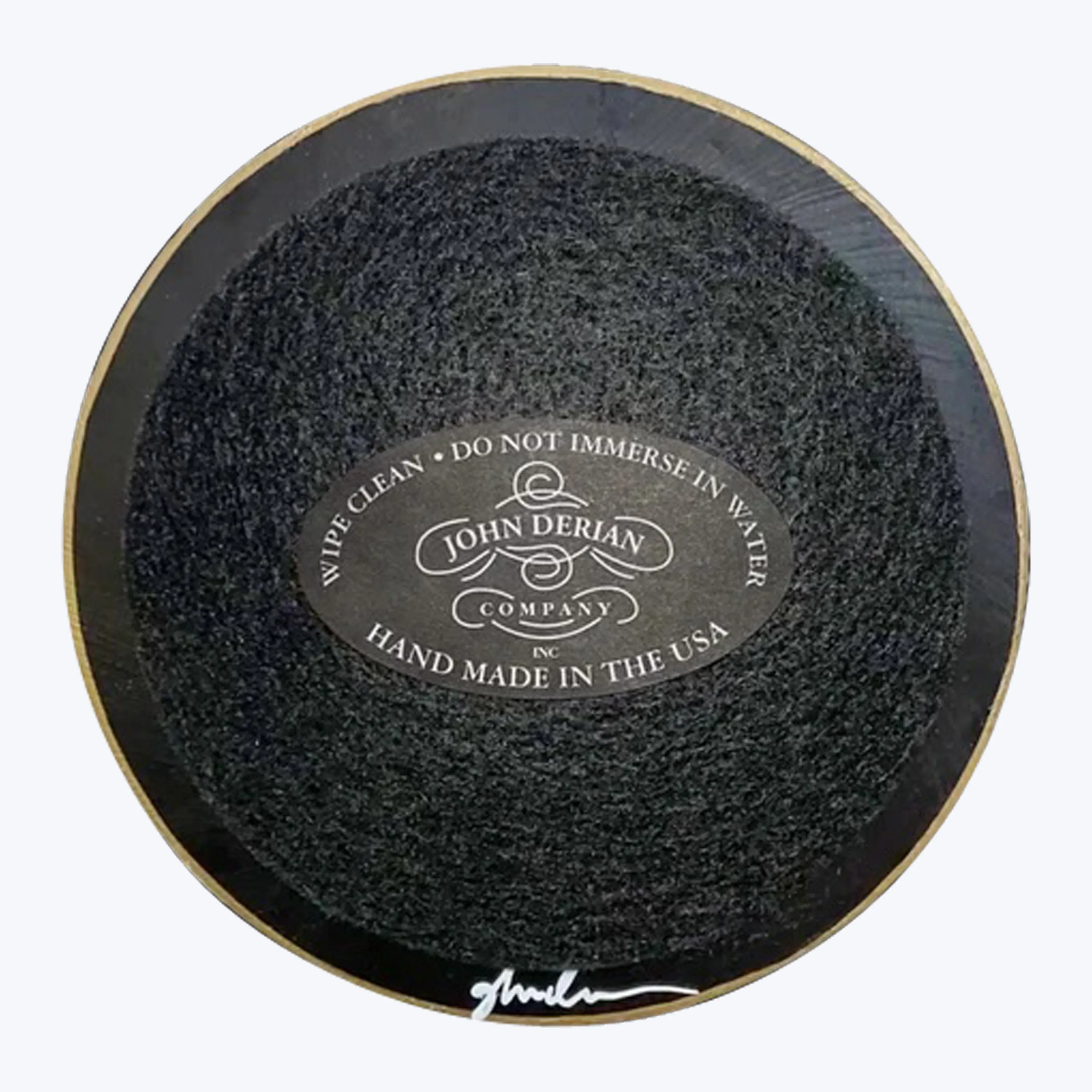 Wide Heart Round Plate
