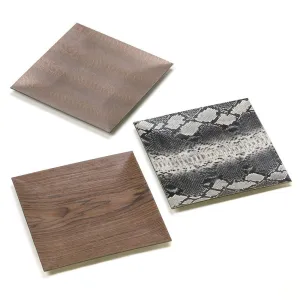 Wild Print Decorative Plates