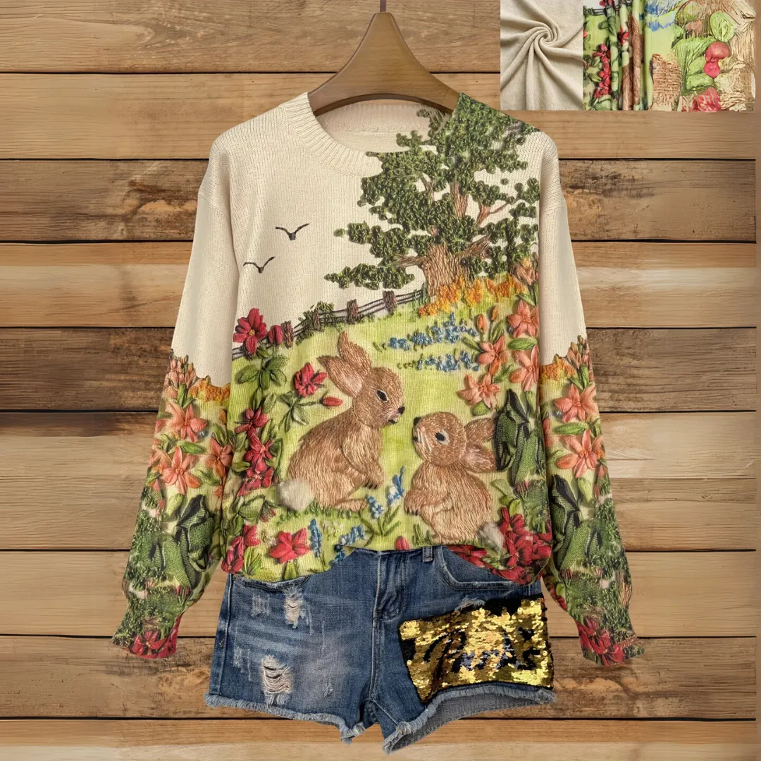 Willow  Whimsical Woodland Sweater