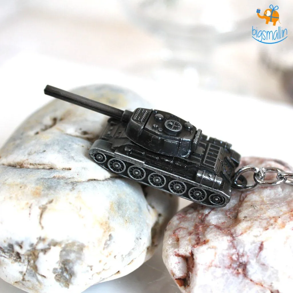 WoT Tank Metallic Keychain