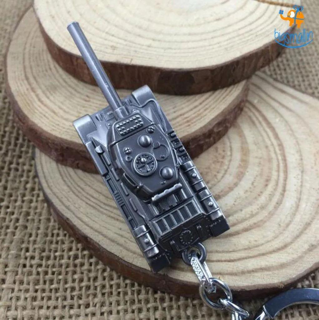 WoT Tank Metallic Keychain
