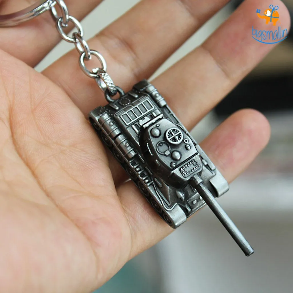 WoT Tank Metallic Keychain