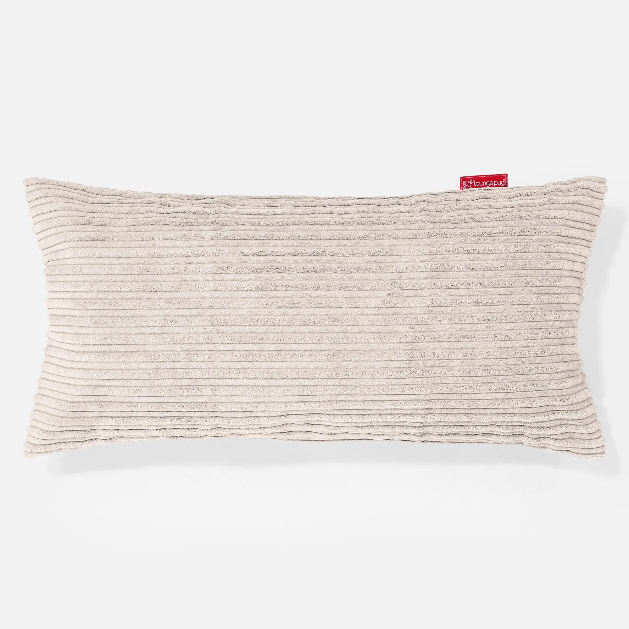 XL Rectangular Support Cushion Cover 40 x 70cm - Cord Ivory