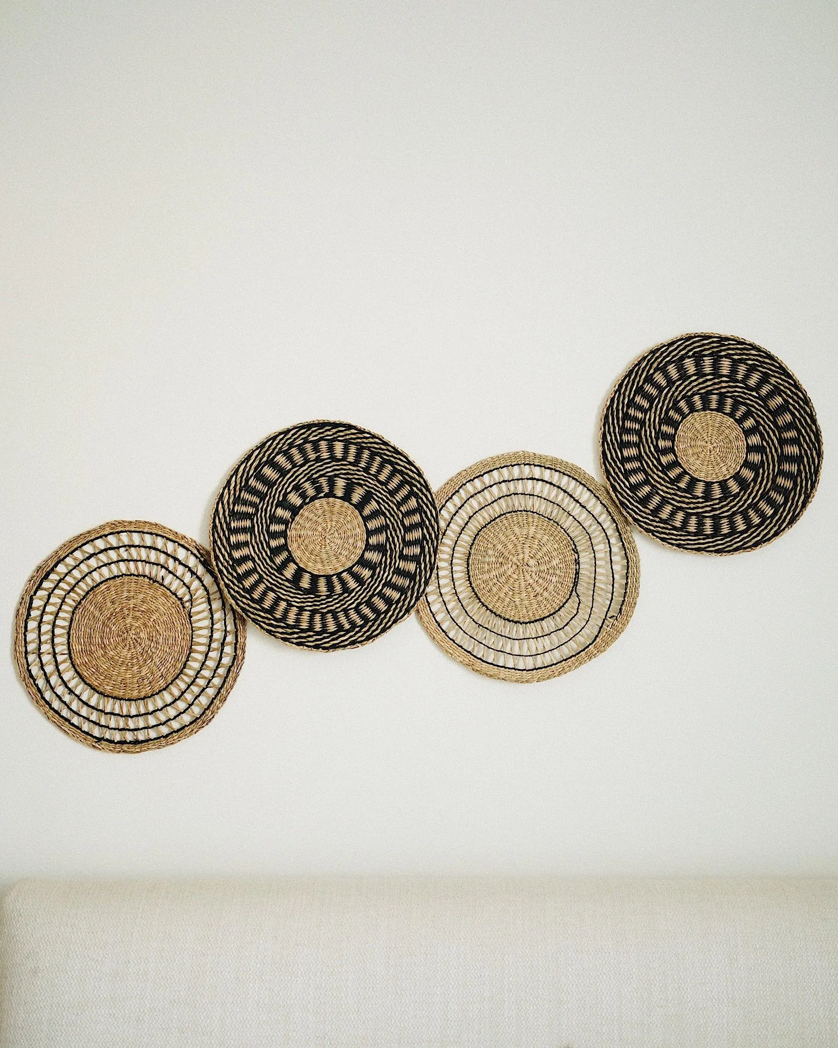 Yani Basket Wall Hanging Set of 4 By CallaForma