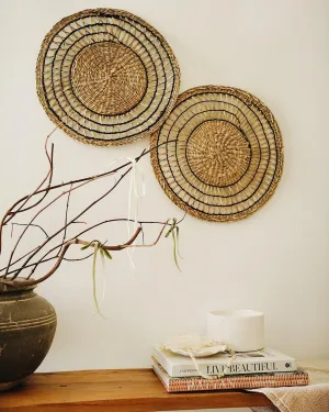Yara Basket Wall Hanging Set of 2 By CallaForma